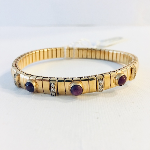 Ruby Nomination Extension Golden Bracelet - Picture 1 of 1